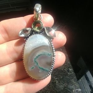 Solar Quartz, Green Amethyst, White Topaz